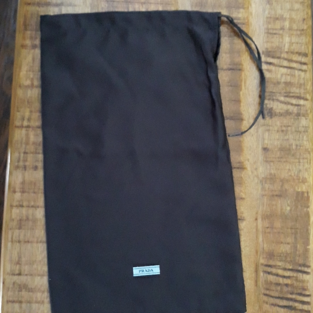 Prada Draw String Silk Accessory Or Dust Bag - image 2